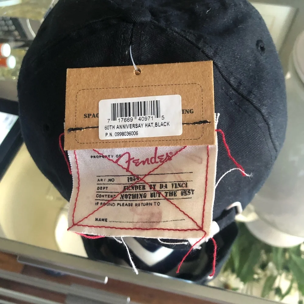 Fender-Collector 60th Anniversary Hat🧢